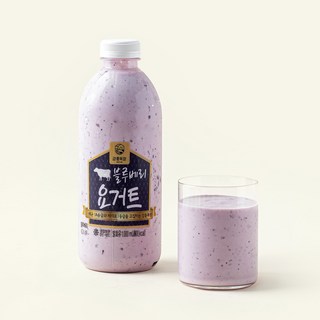 강훈목장 수제요거트 블루베리, 1L, 1개입, 1개