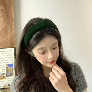 스타일플래닛 심플 벨벳 헤어밴드