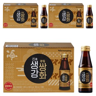 광동제약 진생강 쌍화, 100ml, 30개
