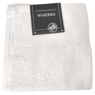 Mundotextil 研選系列 葡萄牙方巾 - 480GSM 蓬鬆 吸水 快乾 耐用 歐洲織造 環保無毒 OEKO-TEX認證, 白色, 6條