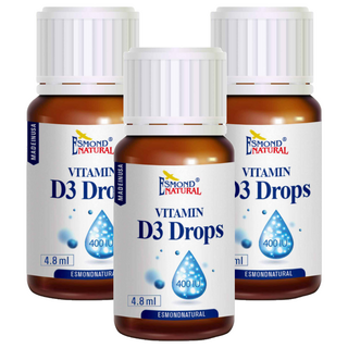 ESMOND NATURAL 愛司盟 貝維D液 4.8ml 嬰幼兒維生素D滴劑, 3瓶