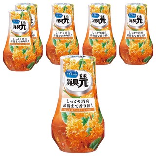 KOBAYASHI 小林製藥 消臭元 浴廁空氣芳香劑, 400ml, 6瓶, 金木犀桂花香