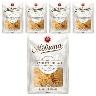 la Molisana 茉莉 義大利蝴蝶麵66, 500g, 5包