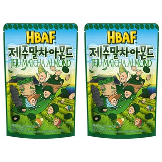HBAF 杏仁果 濟州抹茶味, 190g, 2包