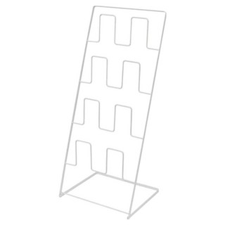 Nature Living 4層拖鞋架 鋼製, 白色, 1個