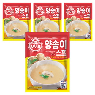 오뚜기 양송이 스프, 80g, 4개