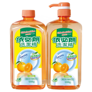 依必朗 洗潔精 Set 柑橘油萃取 植物配方, 2kg, 1組