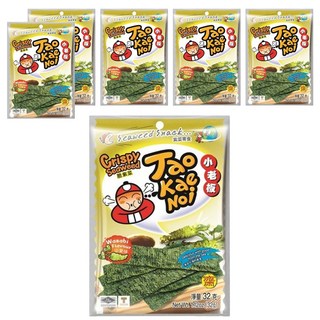 TAO KAE NOI 小老板 厚片海苔 山葵味, 32g, 6包