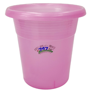 747紙林 垃圾桶-24L-1入2組, 粉色