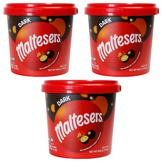 maltesers 麥提莎 麥芽脆心巧克力球歡樂桶, 3桶, 465g