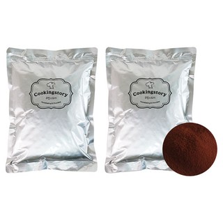 Cookingstory 無糖可可粉, 500g, 2個, 1入