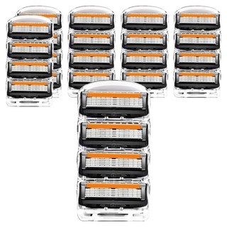 DAON SELECT 吉列相容款 新款鋒隱5層刮鬍刀片, 1入, 24個