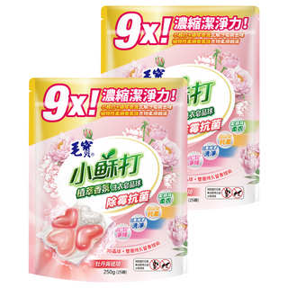 毛寶 小蘇打植萃香氛洗衣皂晶球 牡丹與琥珀香氛, 25顆, 2袋