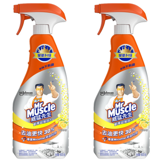 Mr Muscle 威猛先生 廚房清潔劑 無刺鼻味道, 500g, 2瓶