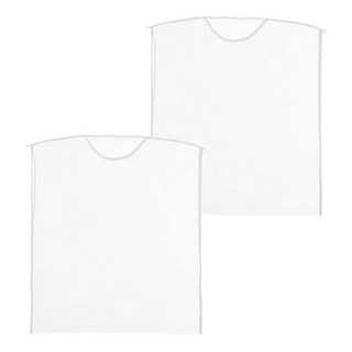 曬枕頭 粗網單層 55cm x 47cm 優質聚酯纖維, 白色, 2個