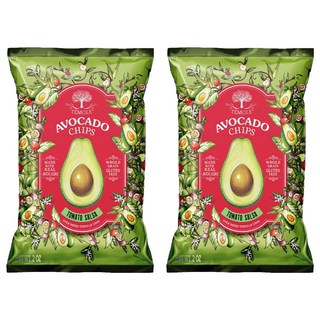 Temole 酪梨脆片 番茄莎莎醬口味, 40g, 2個