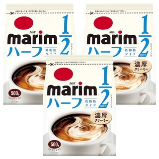 AGF Marim 低脂肪奶精粉 500g, 1包, 3包