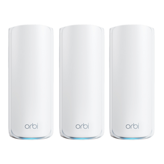 Netgear 台灣公司貨 Orbi BE11000 三頻 WiFi 7 Mesh 路由器+衛星延伸器 2個 RBE773, 1組