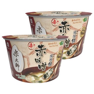 master mi 米大師 湯泡飯 赤味噌, 2個, 210g