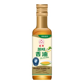 福壽實業 蔥味香油 220ml 蔥香濃郁、層次豐富 適合涼拌料理、沾醬提味, 1瓶