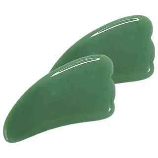 玉石刮痧板, 2個, 翅膀(BJ5-6)