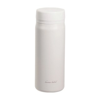 PEARL LIFE 珍珠金屬 馬克保溫瓶 DC-6016, 灰白色, 350ml, 1個