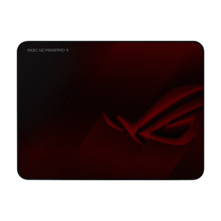 ASUS 華碩 REPUBLIC OF GAMERS ROG Scabbard II Medium 電競滑鼠墊, 黑色, 1個
