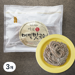 마포식품 생메밀 맛국수, 1.5kg, 3개