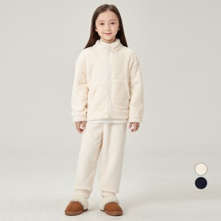 롤리트리 아동용 후리스 상하의 집업 세트