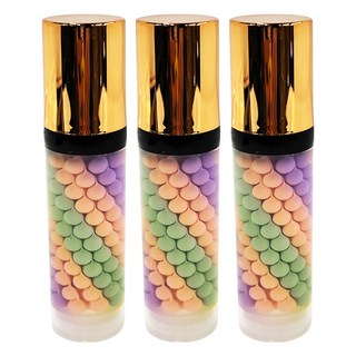 小麥購物 三色隔離素顏霜 40g S283, 3瓶