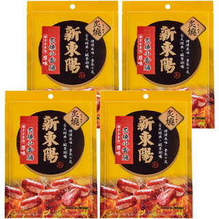 新東陽 炙燒小香腸 台式經典 鹹香夠味 獨立分裝, 100g, 4包