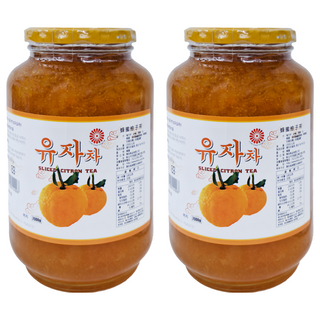 蜂蜜柚子茶, 2kg, 2罐