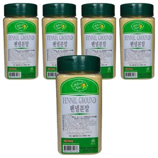 Natural Spice 茴香粉, 200g, 5個