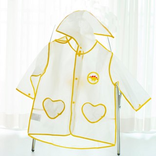 KKOKKOMASHOE 兒童半透明恐龍雨衣 KD34
