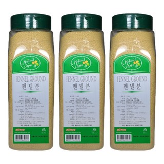 Natural Spice 茴香粉, 400g, 3個