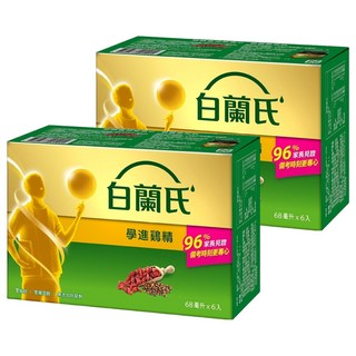 BRAND'S 白蘭氏 學進雞精 枸杞決明子淮山成分 零脂肪零膽固醇, 6瓶, 68ml, 2盒