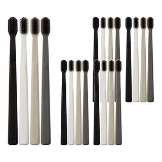 NARD 竹炭雙重細軟毛牙刷組 20支 1盒