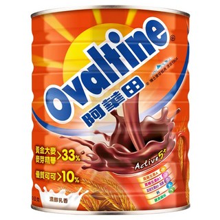 Ovaltine 阿華田 營養巧克力麥芽飲品, 800g, 1入, 1罐