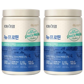 마이밀 뉴프로틴 산양유 단백질, 2개, 340g