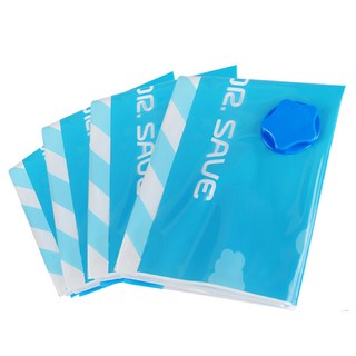 MODCON 摩肯 Dr.Save 真空收納壓縮袋組 節省75%空間, 4件, 1組, 大70*50cm+小60*40cm