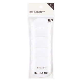 BANILA CO 蜜粉粉撲 5 個入, 5個