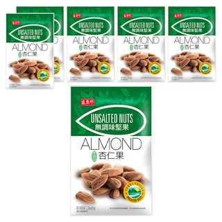 盛香珍 無調味杏仁果, 95g, 6包