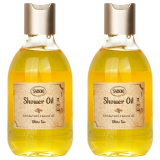 SABON 白茶沐浴油, 300ml, 2瓶