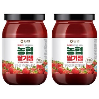 Nonghyupsikpum 草莓果醬, 370g, 2個