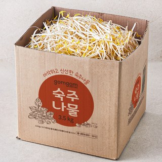 곰곰 숙주나물, 3.5kg, 1박스