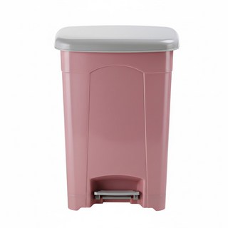 BK 現代方垃圾桶 特大25L 腳踏式 防異味 家用, 425x315x550mm