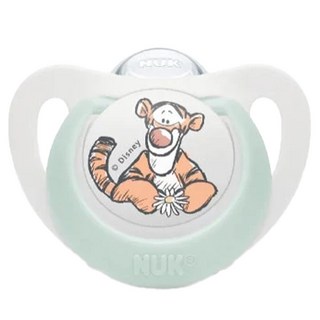 NUK 迪士尼矽膠安撫奶嘴 初生型, 款式隨機, 1個