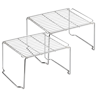 YI SHUIN 亞晨 皇家多用途整理架 小 317 x 245 x 180mm, 銀色, 2個