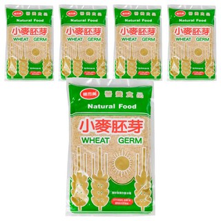 健而美 小麥胚芽, 250g, 天然食品, 5包