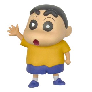 BANDAI BP 蠟筆小新 大大的SOFVIMATES 野原新之助 漫畫色VER 公仔, 1盒